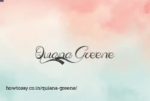 Quiana Greene