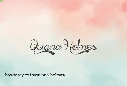 Quiana Holmes