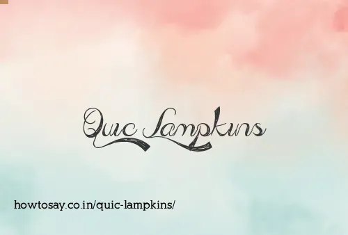 Quic Lampkins