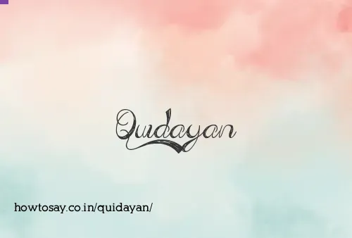 Quidayan