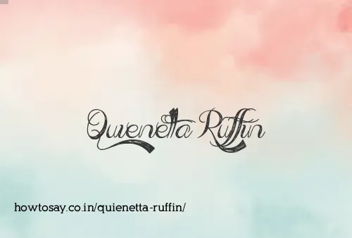 Quienetta Ruffin