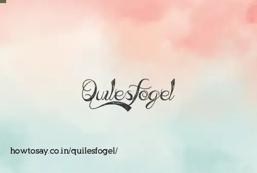 Quilesfogel