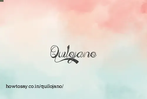 Quilojano
