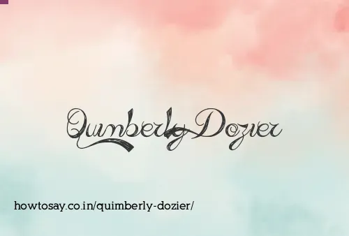 Quimberly Dozier