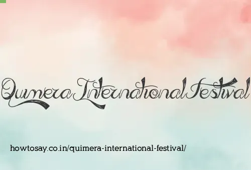 Quimera International Festival