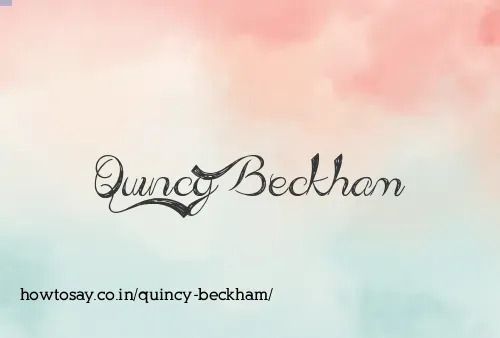 Quincy Beckham