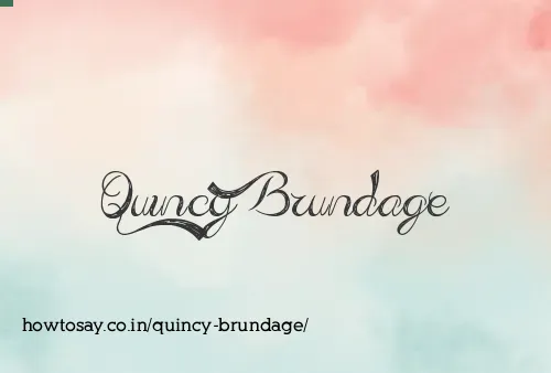 Quincy Brundage