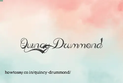 Quincy Drummond