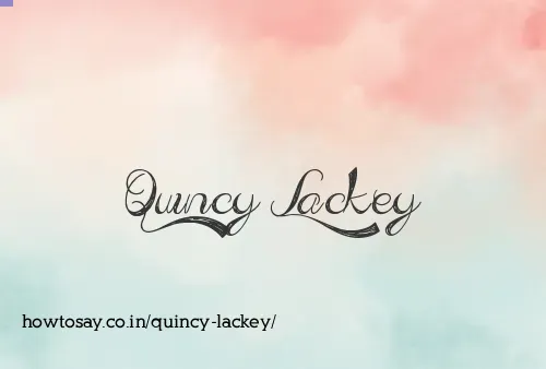 Quincy Lackey