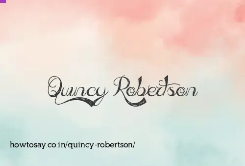 Quincy Robertson