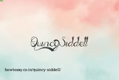 Quincy Siddell