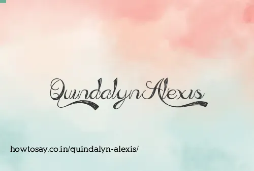 Quindalyn Alexis
