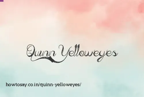 Quinn Yelloweyes