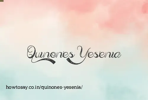 Quinones Yesenia