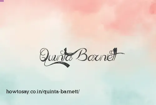 Quinta Barnett