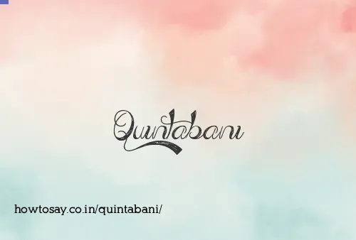 Quintabani