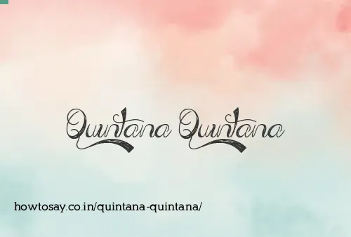 Quintana Quintana