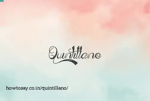 Quintillano