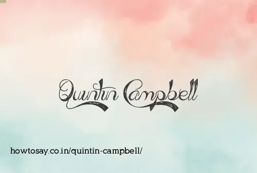 Quintin Campbell