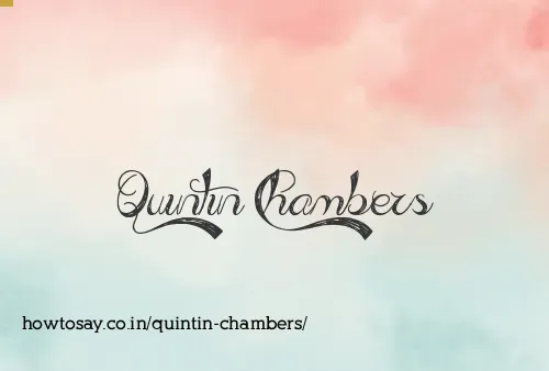 Quintin Chambers