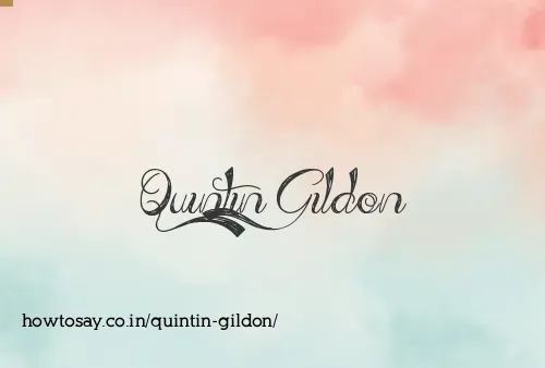 Quintin Gildon