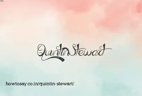 Quintin Stewart
