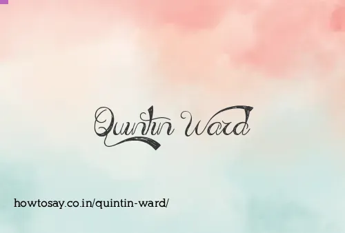 Quintin Ward