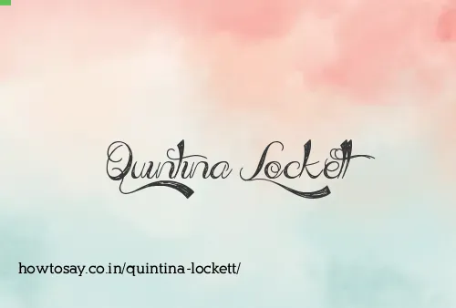 Quintina Lockett