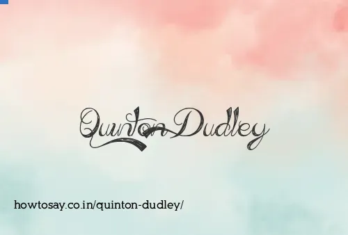 Quinton Dudley