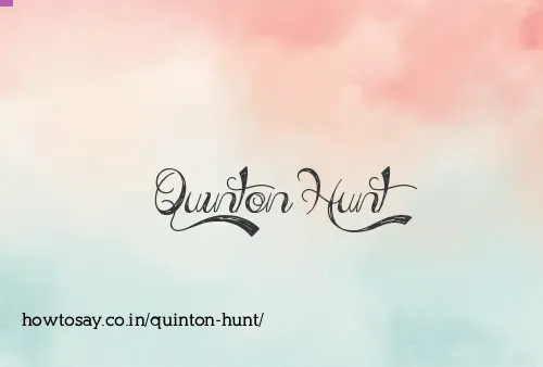 Quinton Hunt
