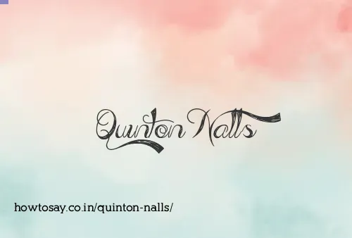Quinton Nalls