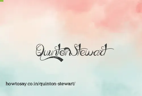 Quinton Stewart