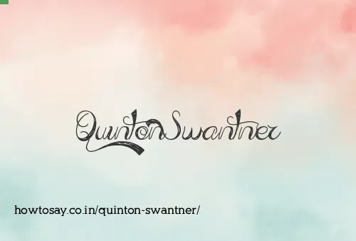 Quinton Swantner