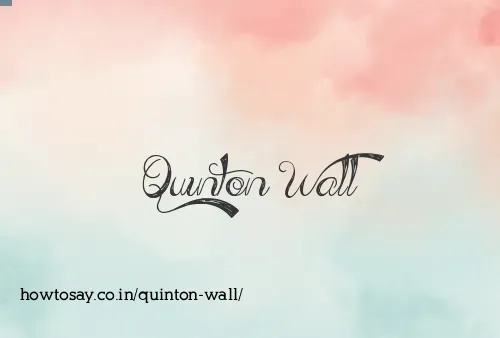 Quinton Wall