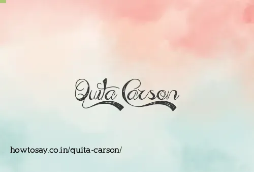 Quita Carson
