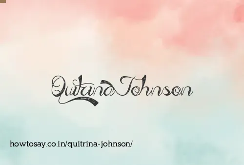 Quitrina Johnson