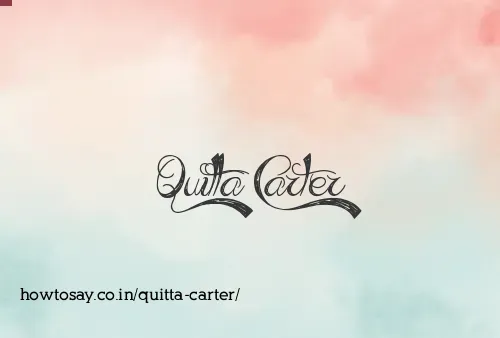 Quitta Carter