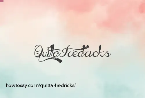 Quitta Fredricks