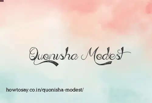 Quonisha Modest