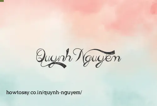Quynh Nguyem