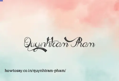 Quynhtram Pham