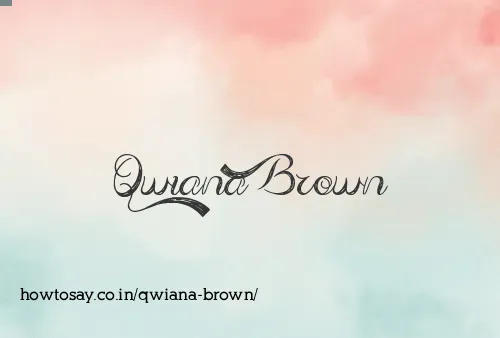 Qwiana Brown