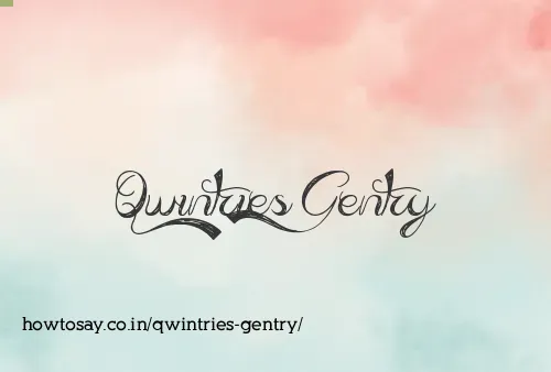 Qwintries Gentry