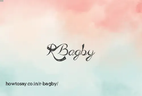 R Bagby