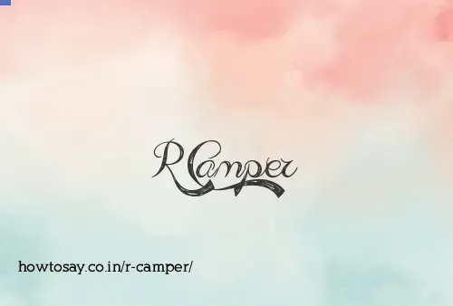 R Camper