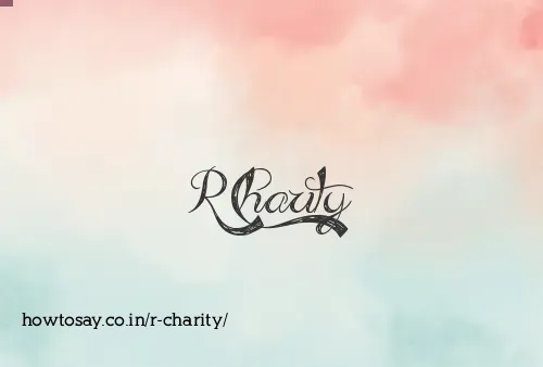 R Charity