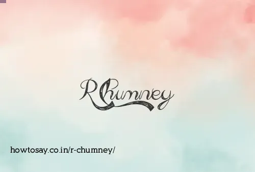 R Chumney