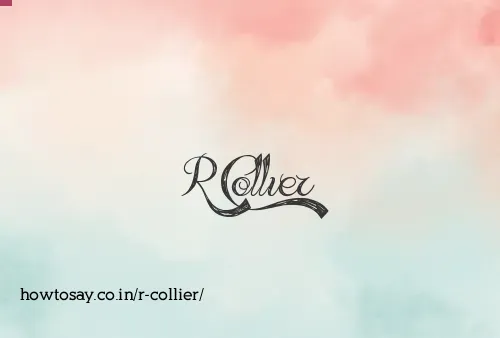 R Collier
