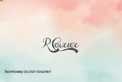R Courier