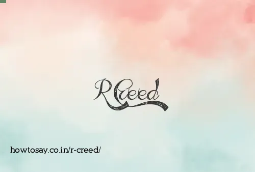 R Creed
